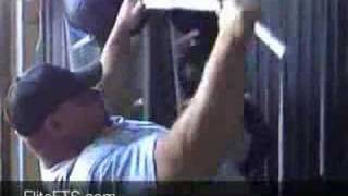 Famous EliteFTS.com - Lat Pull Downs w/ rest pause Wealth