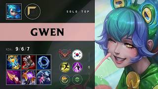 Gwen Top vs Ambessa - KR Grandmaster Patch 26.19