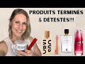 Mes parfums  produits termins en avril certains ctait direct poubelle 