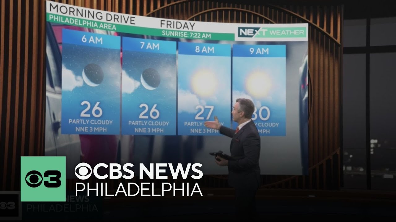 Chilly and dry Friday in Philadelphia region, showers and warmer temps ...
