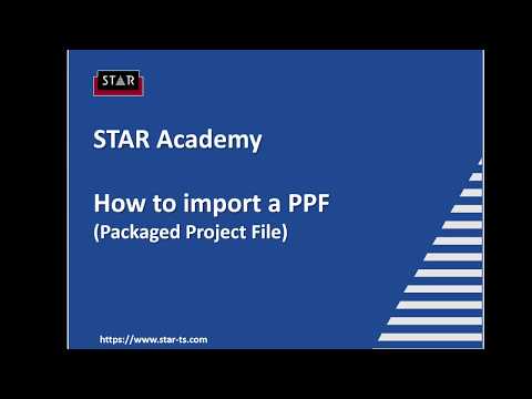 How to Import a PPF into Transit NXT