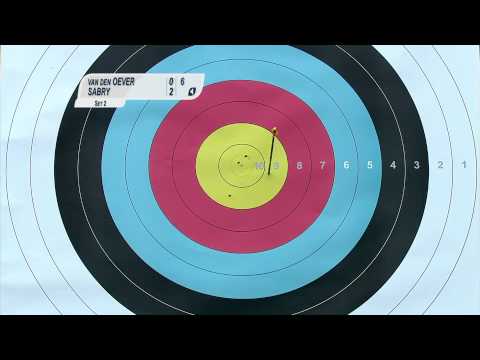 Van Den Oever vs Sabry - Men's Individual Archery - Gold Medal Match - Singapore 2010 Youth Games