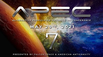 APEC 5/29: Part#7 - Mike Gamble - Dean Drive & Rotating Mass Systems Q&A