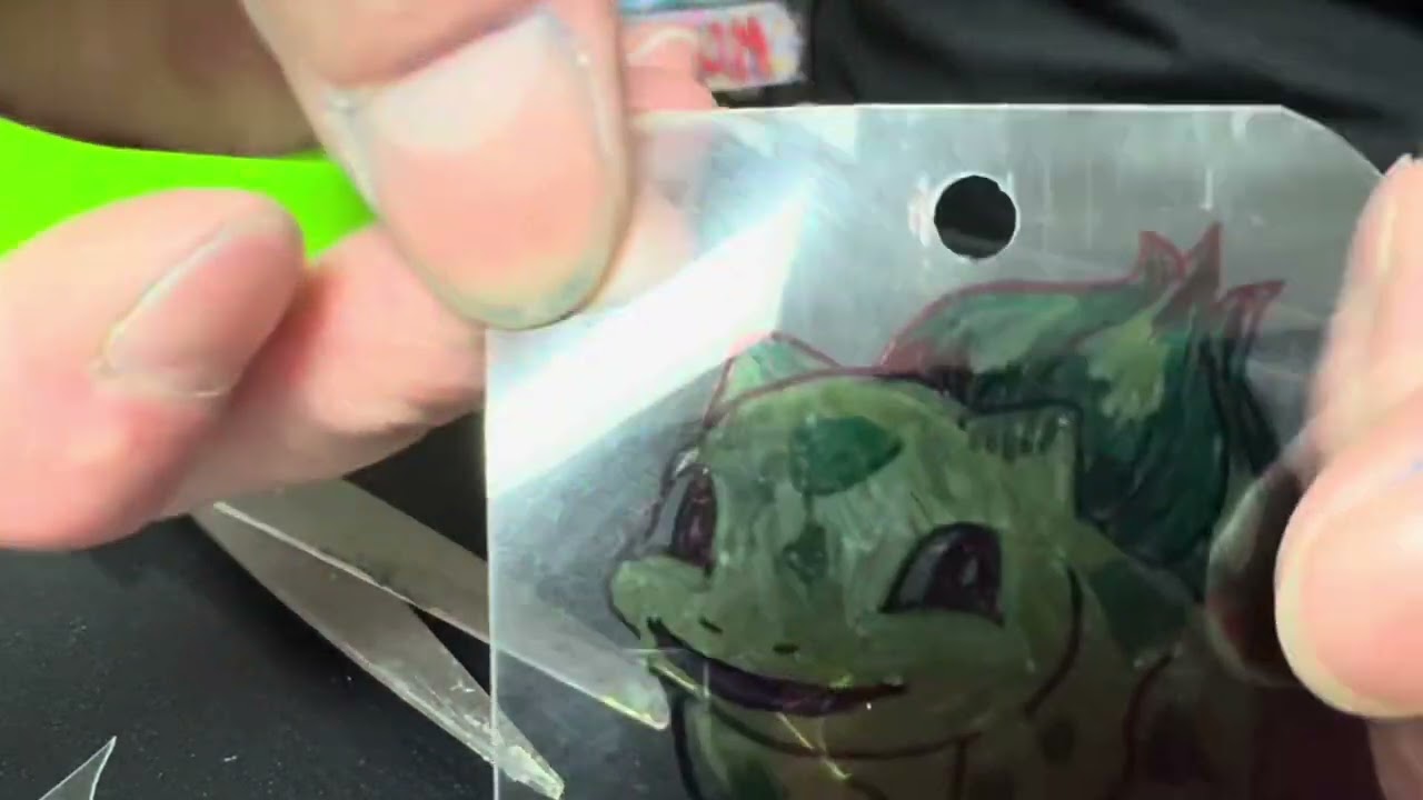 Bulbasaur shrinky dink