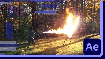 Adobe After Effects Tutorial: Flamethrower VFX in AE! || NotSoShortShorts: Ep. 2