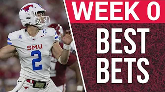 College Football Week 0 Best Bets, Picks and Predictions for Saturday, August 24th! thumbnail