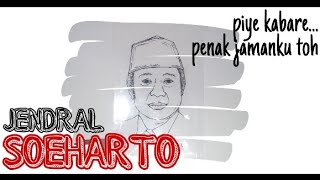 #caramenggambar #penart #presidenindonesia #soeharto MENGGAMBAR JENDRAL SOEHARTO !!!