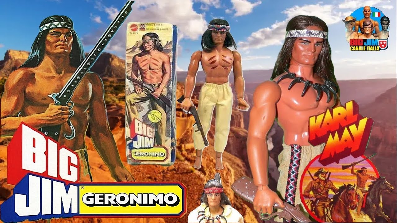 Big-Jim WINNETOU habillé et armé - Jeux & Jouets