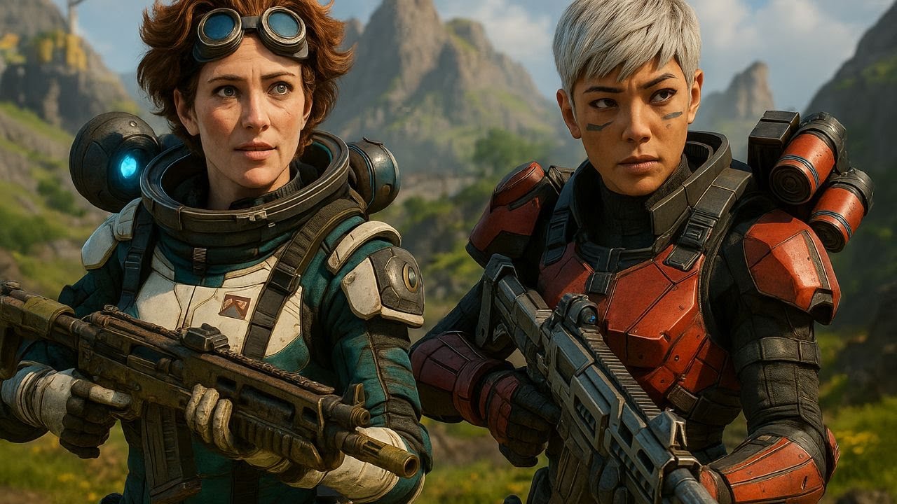 Climbing to the Top! Horizon & Valk Ranked Climb | Apex Legends - YouTube