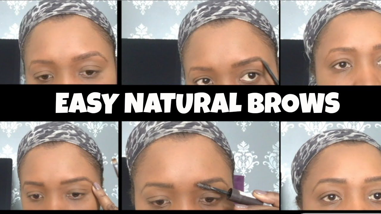 HOW TO EASY EYEBROWS: STEP BY STEP | SANDE SHARES