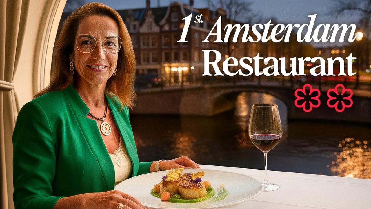 Dining at the #1 Restaurant in Amsterdam (2 Michelin Stars) | 212 Restaurant