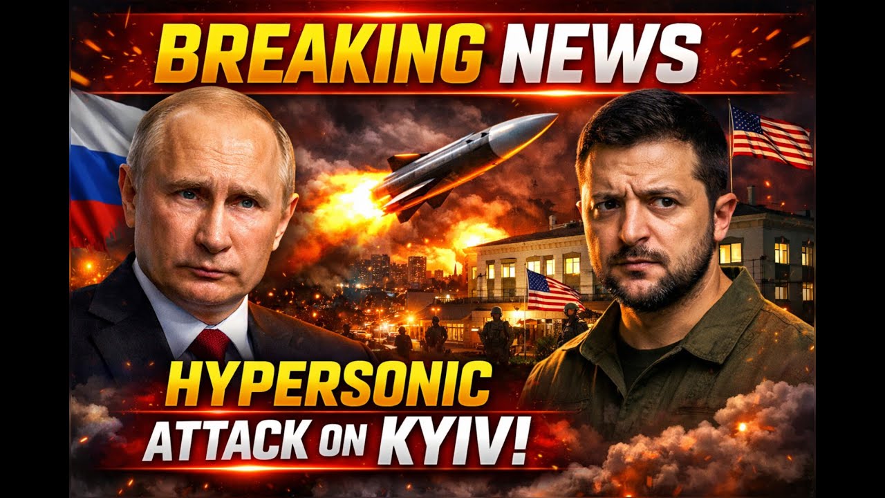 BREAKING NEWS: Russia Fires Unbeatable Hypersonic Missile on Kyiv | US Embassy on High Alert