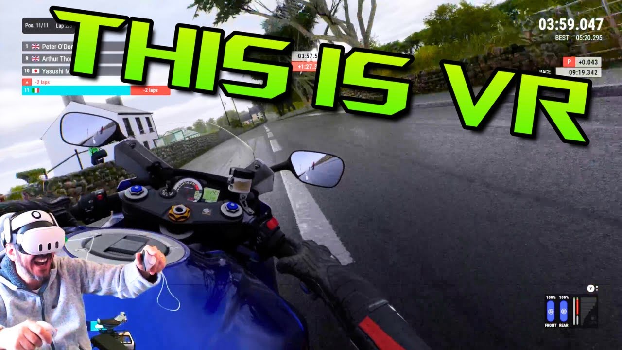 Ride 5 in VR Looks INSANE! | Ultra Realistic Motorcycle Racing in Virtual Reality