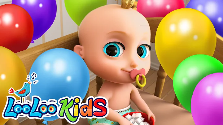 Johny Johny Yes Papa - Learn Colors with Balloons - Nursery Rhymes & Kids Songs - LooLoo Kids