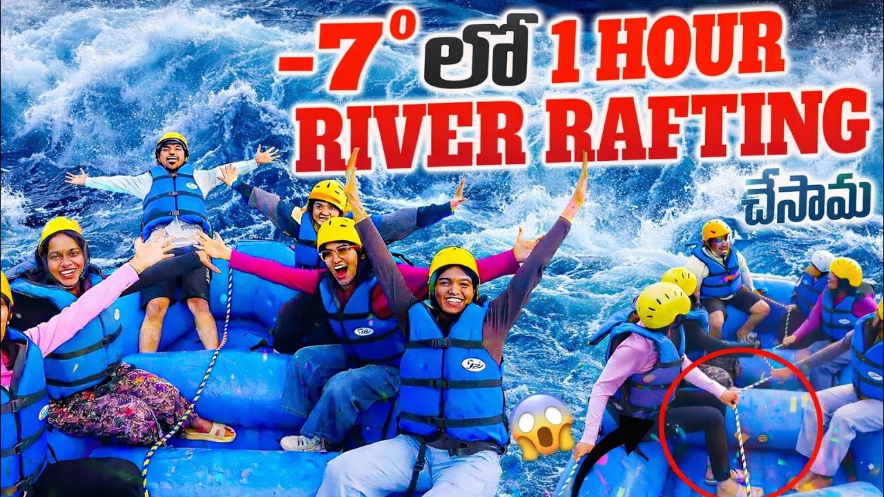 Мы совершили часовой сплав по реке при температуре -7°. Почти получилось! @swanky_girl_nikki_offi...