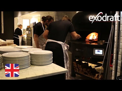 Chimney fans for wood fired pizza ovens - Case: Wood, Norway