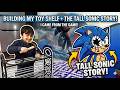 Building My LEGO Rack + Tall Sonic Ep3 DESTROYS the World! 😞🌍