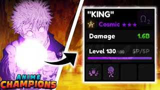 Creating the best Godly Cosmic unit In Anime Champions!