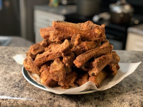 MOTHER’S DAY MUKBANG!!! Fried Ribs with green beans and potato salad