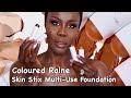 NEW COLOURED RAINE  MULTI-USE FOUNDATION SKIN STIX! ARE THEY WORTH? OR SHOULD I STICK WITH FENTY?