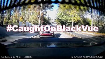 Rear End Collision #CaughtOnBlackVue