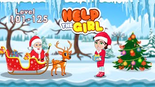 Help The Girl -Santa Season( snow )|| level : 101 to 125 || #viral #trending #youtubeshorts#helping screenshot 1