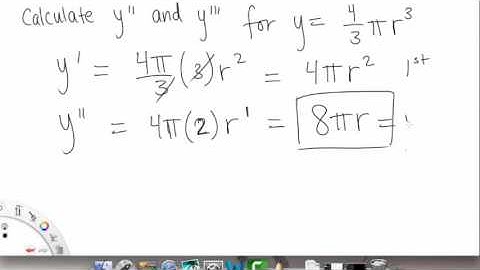 Higher Derivatives | Example 1 | Single Variable Calculus for Sci & Eng | Griti