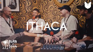 ITHACA: Diversity in Music, Healing from Trauma & More | Interview at Burn It Down Festival