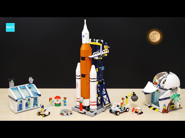 LEGO City Rocket Launch Center 60351 Speed Build & Review