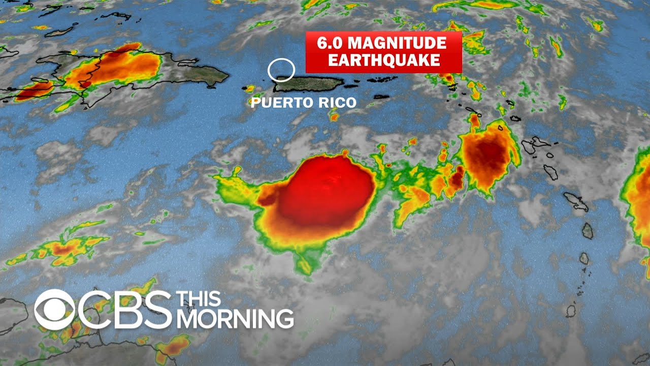 Magnitude 5.9 earthquake hits near Puerto Rico