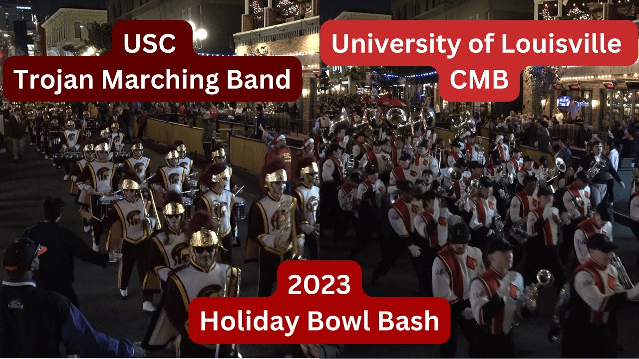 2023 Holiday Bowl Bash - USC & Louisville (UL) Battle of the Bands