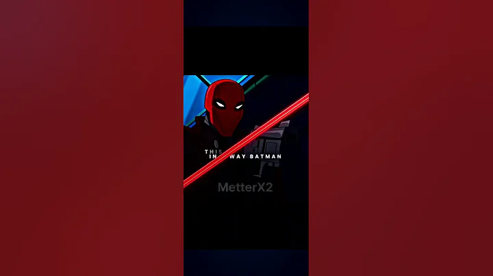 Under the redhood | I like the way you kiss me (slowed) #redhood #edit