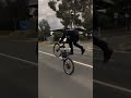 Is it better to ride at day or night? 🤔 #conversionkit #ebike #wheelie