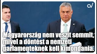 Orbán Viktor: Nem akartam Magyarország lelkiismeretére venni egy ilyen rossz döntést.