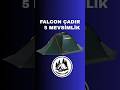 Kamp Çadır husky Falcon 5mevsimlik karlı havada konforlu çözümler