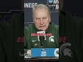 Tom Izzo speaks on today's student-athletes #msu #michiganstate #tomizzo