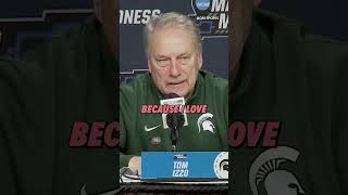 Tom Izzo speaks on today's student-athletes #msu #michiganstate #tomizzo