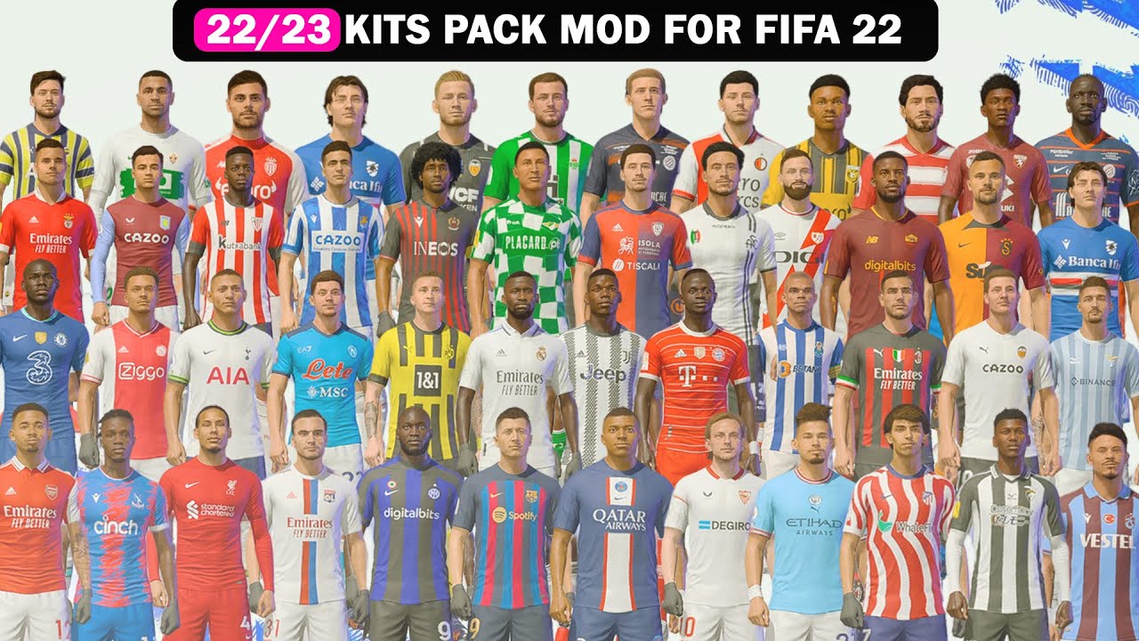 FIFA23 Mods Installation Guide: Gameplay, Facepacks, Kits — Eightify