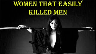 OnnaBugeisha: the story of female samurai | Special weapons and special fighting techniques