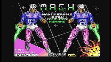 MACH STARVISION LOADING INTRO MUSIC COMMODORE 64 C64 GAME (MADCOMMODORE)