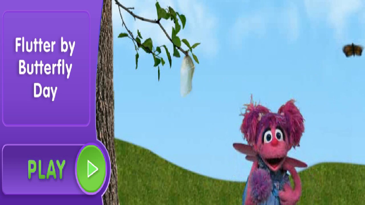 Sesame Street Flutter by Butterfly Day with Abby Caddaby YouTube