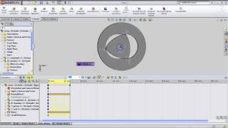 Motion study of wankel compressor