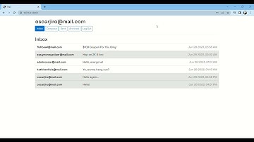 CS50 Web Project 3 Mail Demo  - Oscar Jiro