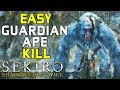 SEKIRO BOSS GUIDES - How To Easily Kill The Guardian Ape!