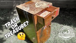 Can I RESTORE this ART DECO Nightstand?