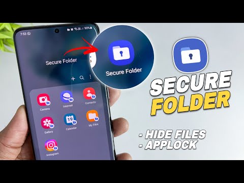 How To Setup & Use Secure Folder in Samsung Devices🔥 - Hide Photos/Videos & Applock