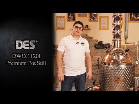 DES® DWEC 120l how distillation column works