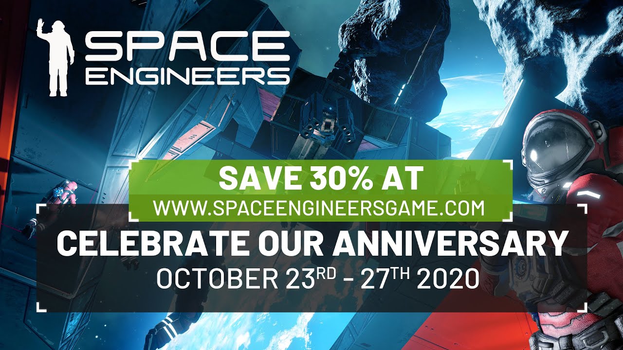 30% Space Engineers Anniversary Sale Now On (PC Price $13.99) https ...