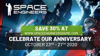 30% Space Engineers Anniversary Sale Now On (PC Price $13.99) https://spaceengineersgame.com/buy