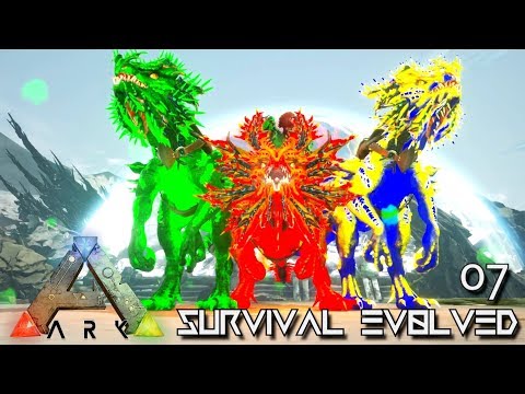 ARK: SURVIVAL EVOLVED - ELEMENTAL VELONASAUR POISON LIGHTNING FIRE !!! | ARK EXTINCTION ETERNAL E07